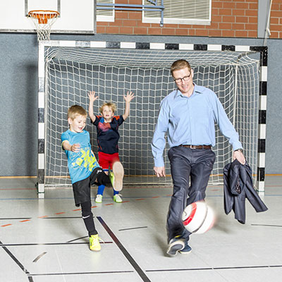 Dirk Flörke beim Fussball